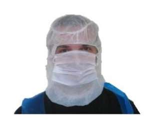 Kominiarka z włókniny z maską P2674