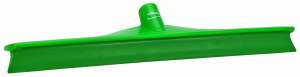 Ultrahigieniczna ściągaczka z pojedynczym elastycznym piórem. 500 mm. zielona | VIKAN 71502