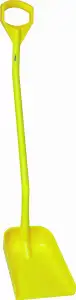 Łopata ergonomiczna. 340 x 270 x 75 mm. 1280 mm. żółta | VIKAN 56116