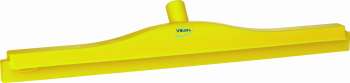 Ściągaczka higieniczna do podłóg z wymienną kasetą. podwójnym piórem.  600 mm. żółta | VIKAN 77146