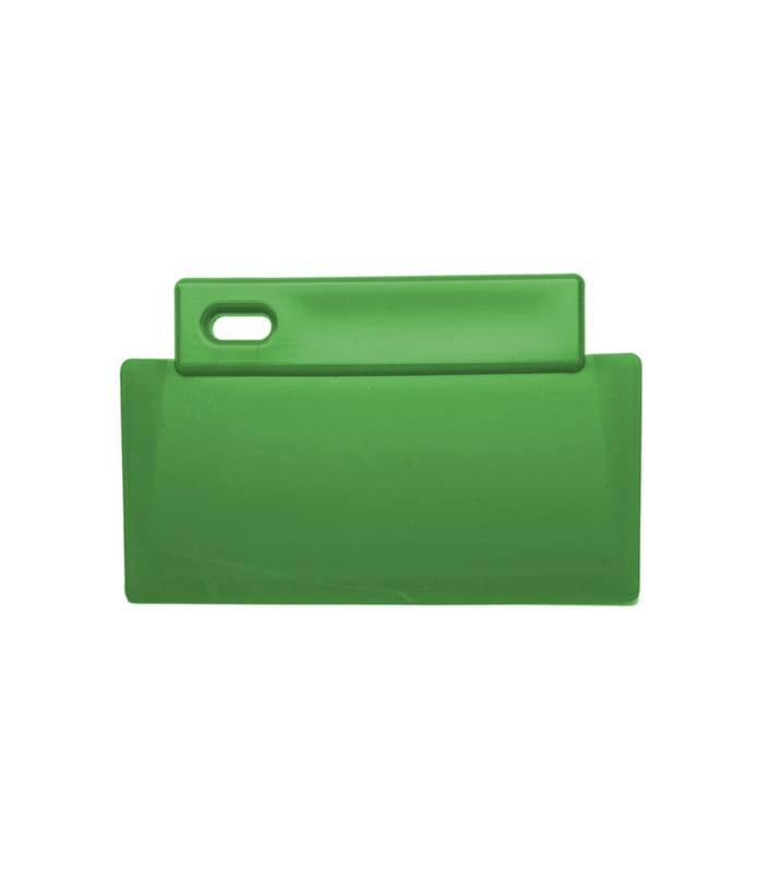 Skrobaczka wykrywalna ergonomiczna (20cm) zielona