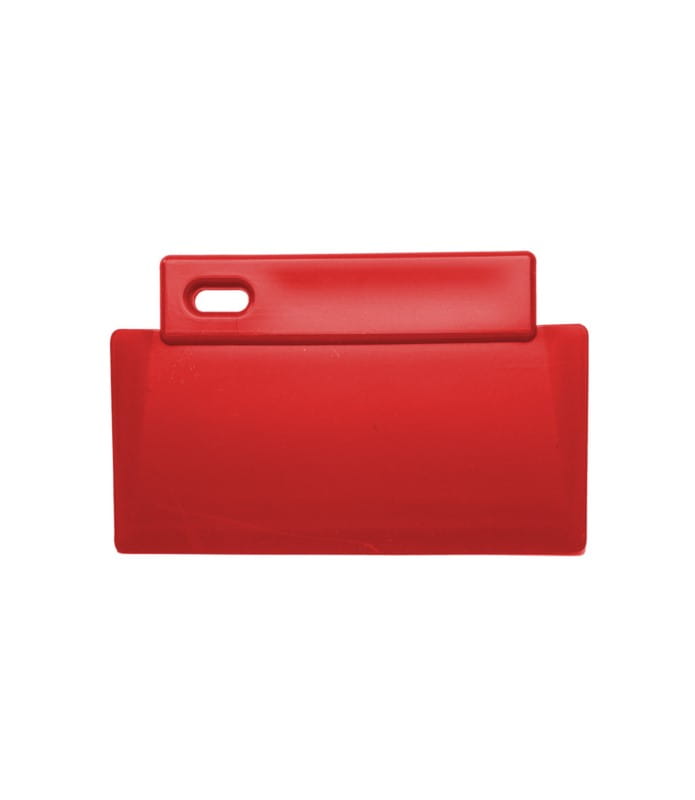 Skrobaczka wykrywalna ergonomiczna (20cm) czerwona