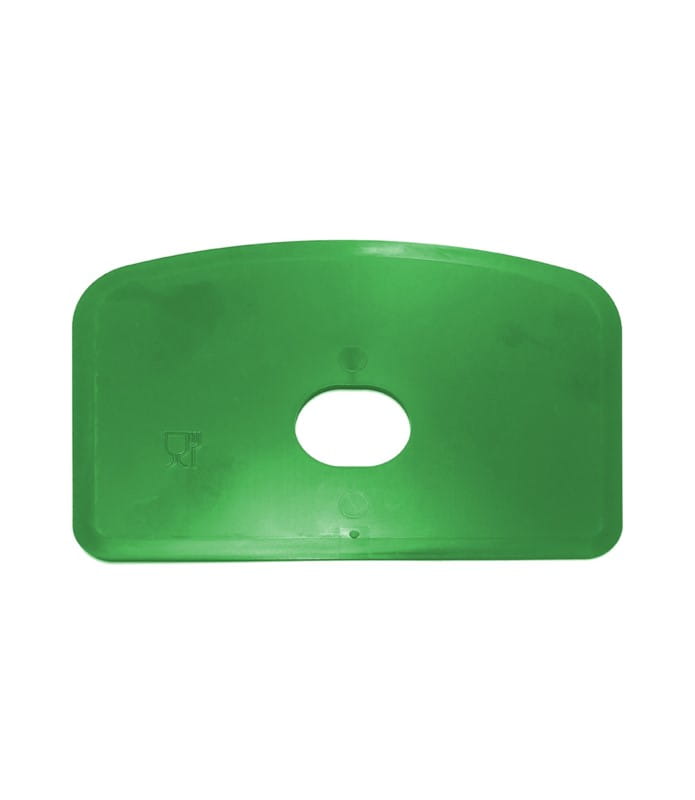 Skrobaczka wykrywalna z otworem mała (146mm) P1843 zielona