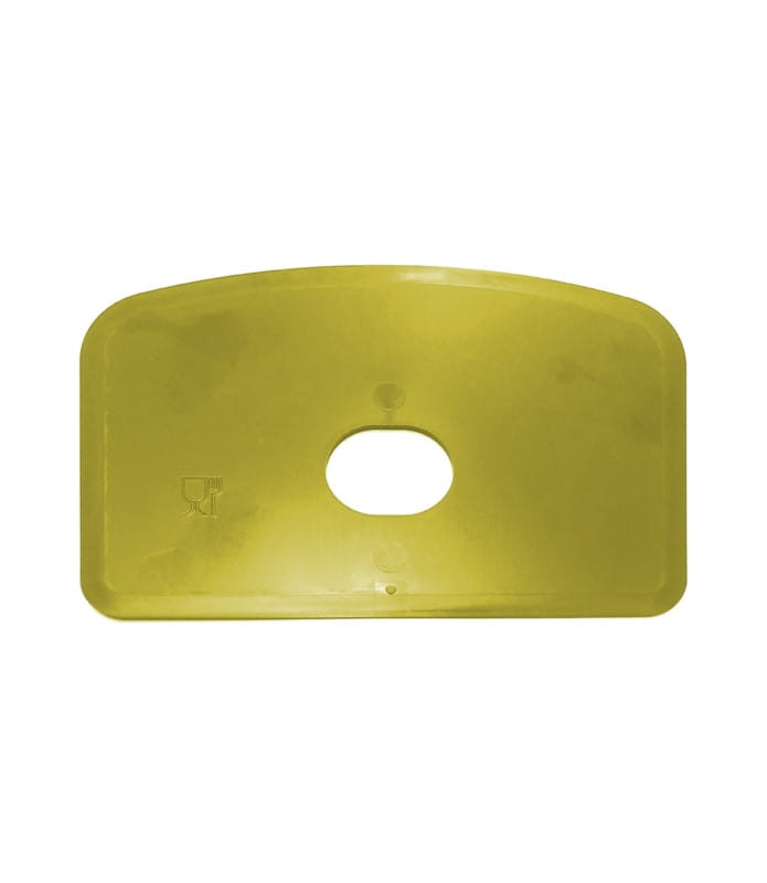Skrobaczka wykrywalna z otworem mała (146mm) P1843 żółta