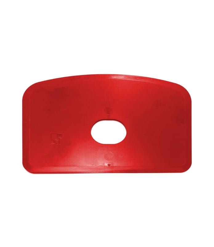 Skrobaczka wykrywalna z otworem mała (146mm) P1843 czerwona