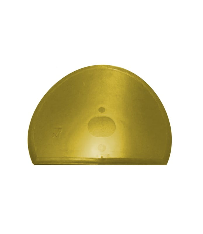 Skrobaczka wykrywalna elastyczna (160mm) P1946 żółta