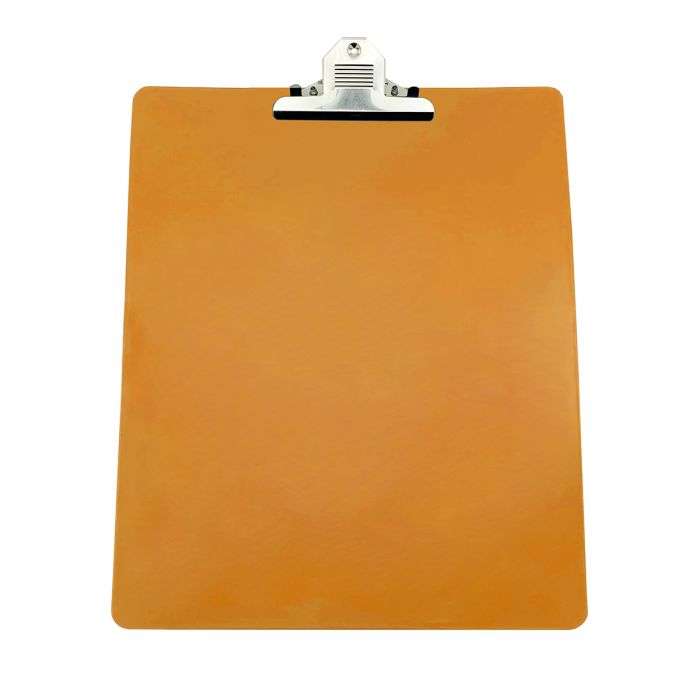 Wykrywalna podkładka plastikowa - z dużym klipsem Detectamet I030 pomarańczowa