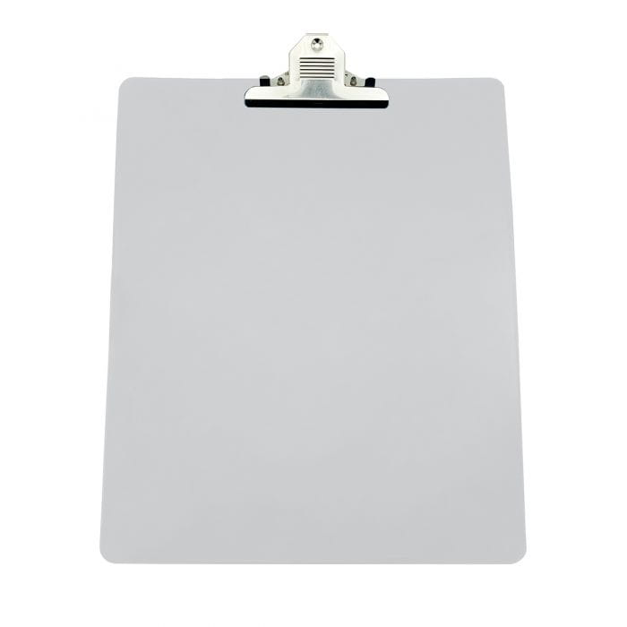 Wykrywalna podkładka plastikowa - z dużym klipsem Detectamet I030 biała