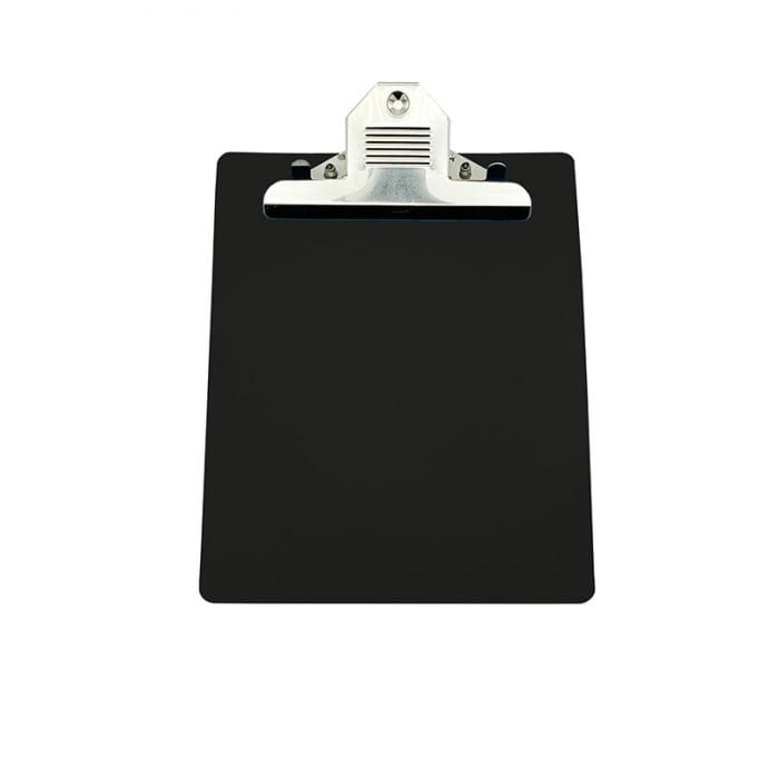 Wykrywalna podkładka plastikowa - z dużym klipsem Detectamet I030 a5 czarna