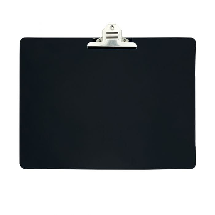 Wykrywalna podkładka plastikowa - z dużym klipsem Detectamet I030 pozioma czarna