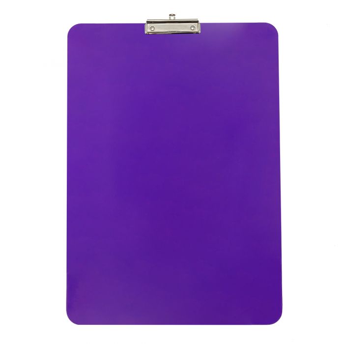 Wykrywalna podkładka plastikowa - z małym klipsem Detectamet I029 a3  fioletowa