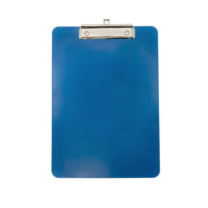 Wykrywalna podkładka plastikowa - z małym klipsem Detectamet I029 a4 niebieska