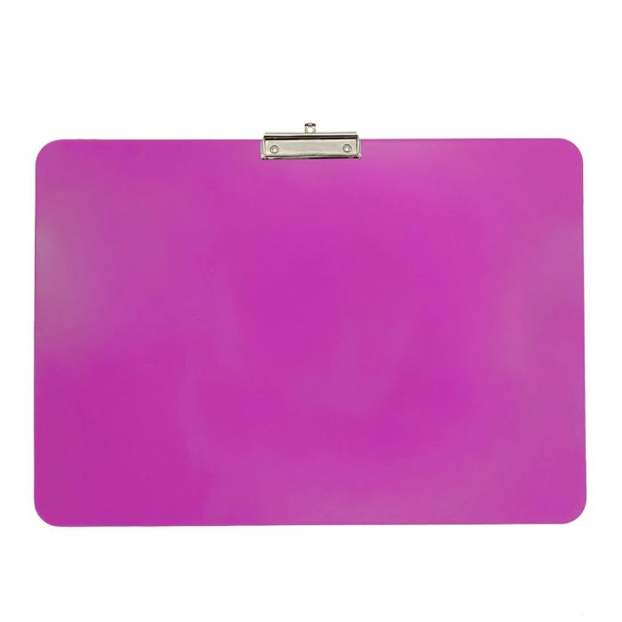 Wykrywalna podkładka plastikowa - z małym klipsem Detectamet I029 a3 pozioma różowa