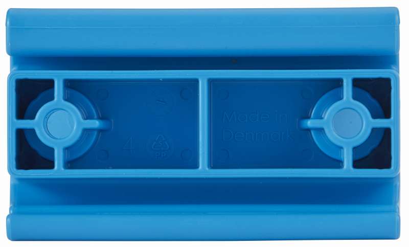 Wieszak ścienny Grip, niebieski | VIKAN 10133