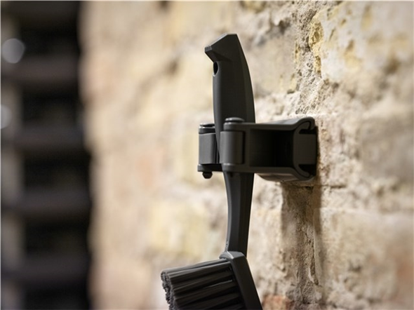 Wieszak ścienny Grip, czerwony | VIKAN 10134