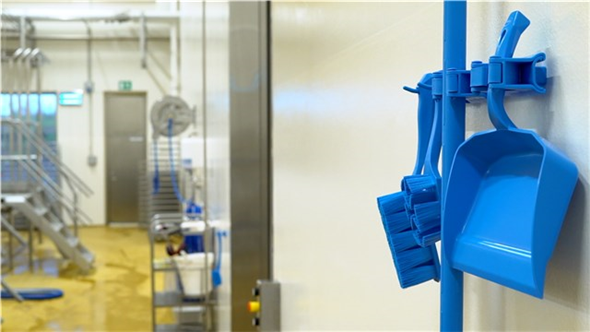 System wieszaków ściennych na 2-5 produktów, 420 mm, biały | VIKAN 10115