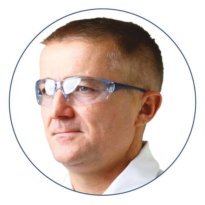 Wykrywalna ultralekkie okulary ochronne - Detectamet I069