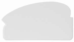 Skrobak elastyczny wykrywalny 165mm biały | VIKAN 40525