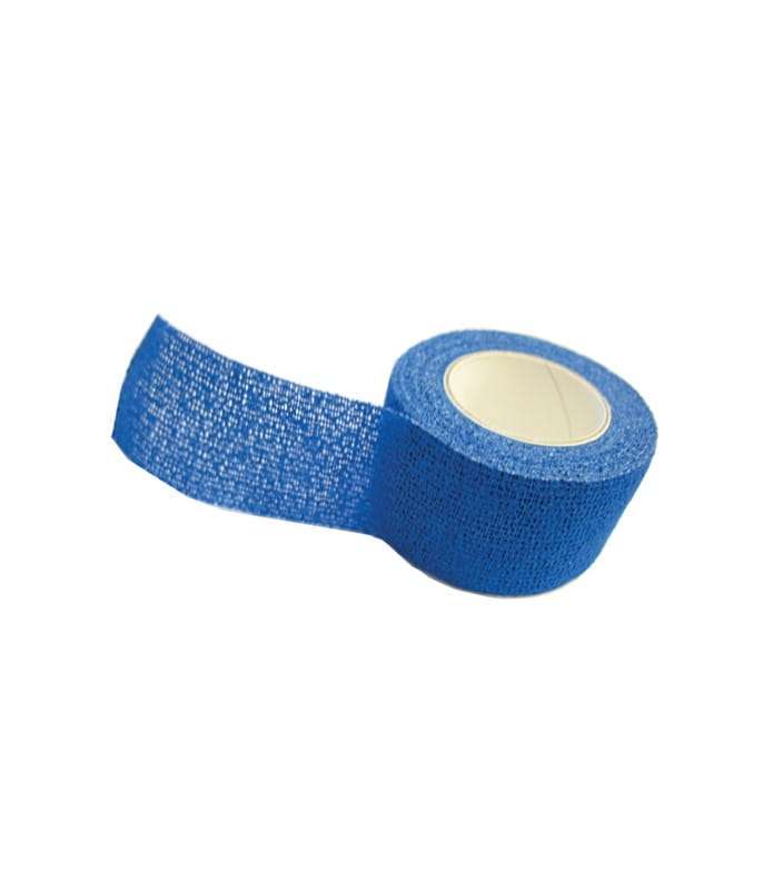 Niebieski niewykrywalny plaster-bandaż na rzep 5 cmx 4,5m P2953