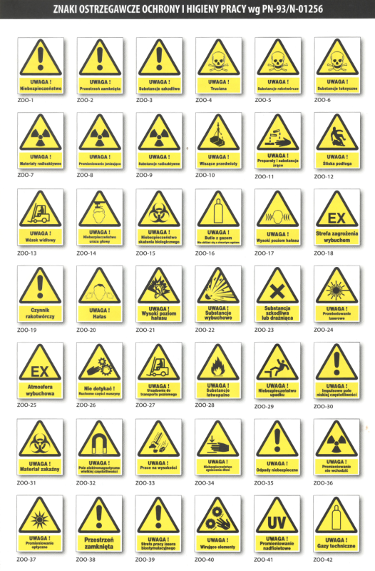 Uwaga! Promieniowanie nadfioletowe  ZOO-41