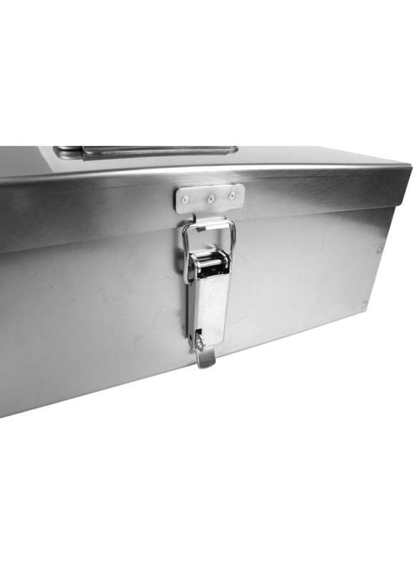 Zamykana skrzynka ze stali nierdzewnej 430x180x180 mm P0922