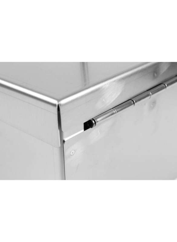 Zamykana skrzynka ze stali nierdzewnej 430x180x180 mm P0922