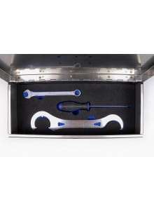 Zamykana skrzynka ze stali nierdzewnej 430x180x180 mm P0922