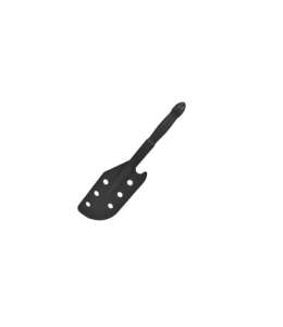 Wiosło z otworami do wysokich temperatur 125x290x540 mm P2753