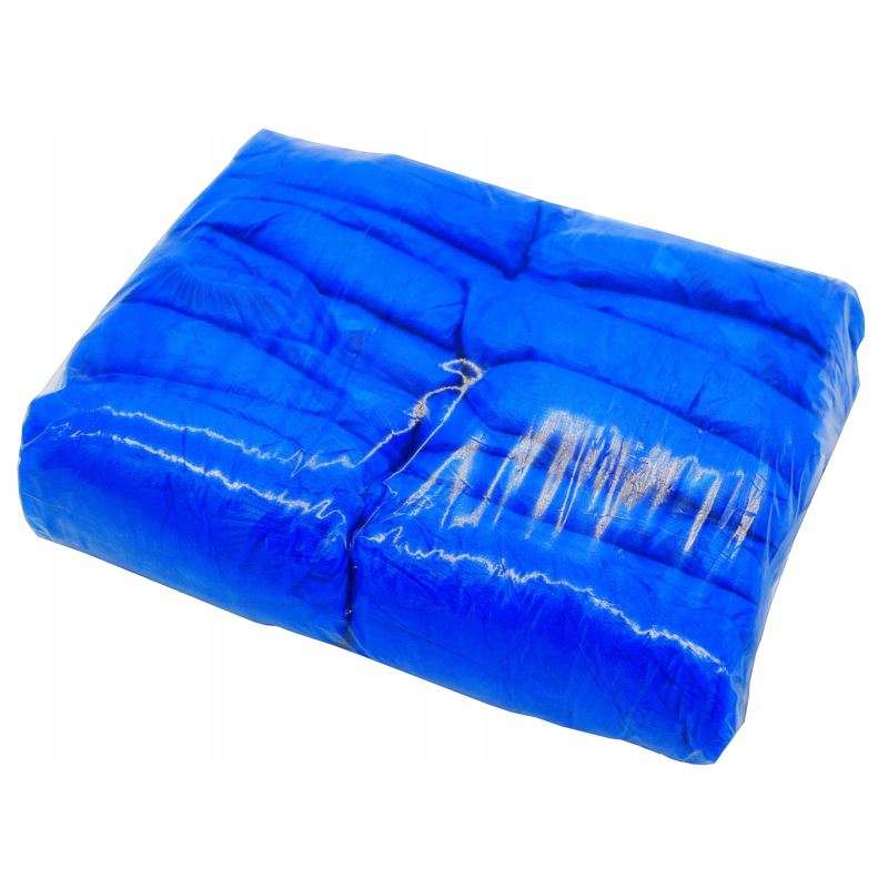 Ochraniacze na buty foliowe niebieskie I0117