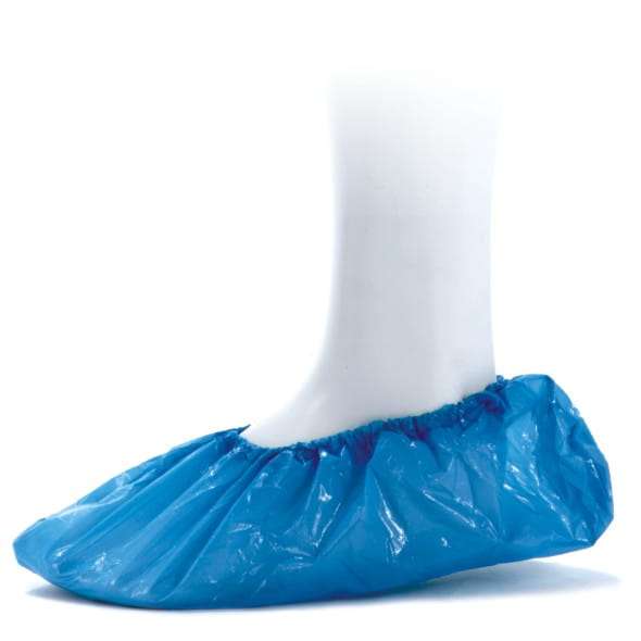 Ochraniacze na buty foliowe niebieskie I0117
