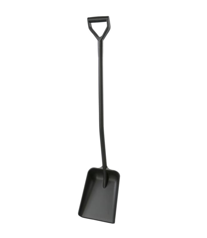 Łopata jednoczęściowa 270x340x1330mm 15103 czarna