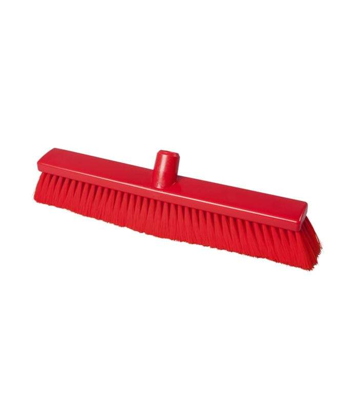 Zmiotka z bardzo cienkim i gęstym włosiem PBT 0.20. włosie 50 mm 400x50mm 21126 czerwona