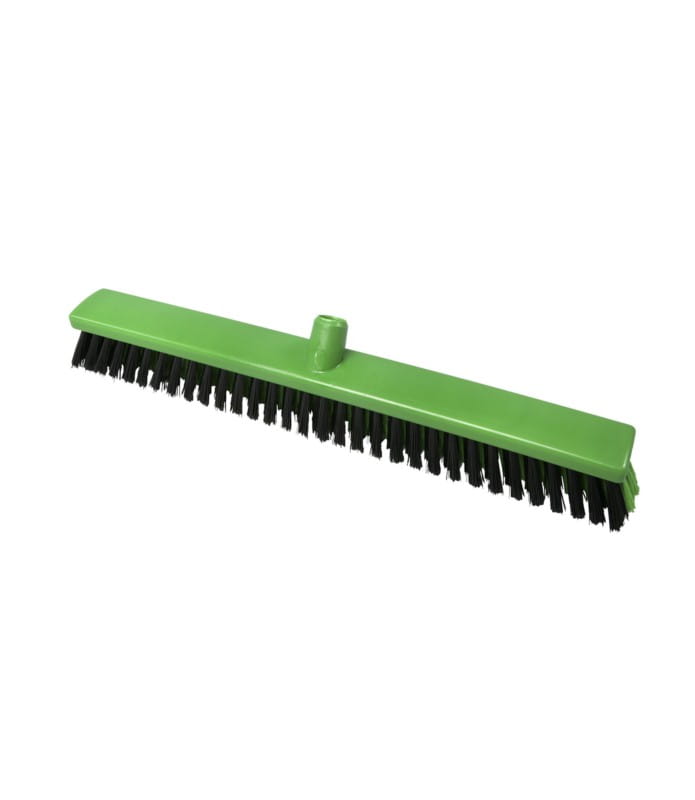 Zmiotka z dwoma grubościami włosia PBT 0.30/0.70. włosie 55 mm 400x50mm 21176 zielona