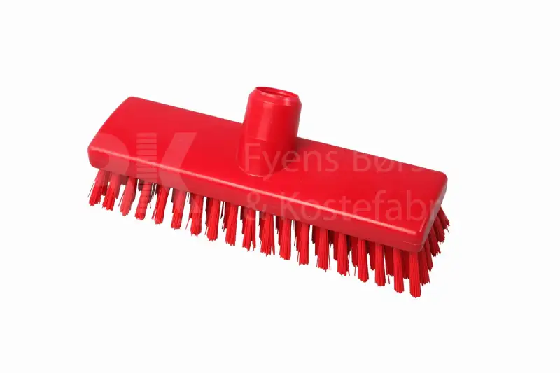 Szczotka do podłogi 225x60 mm PBT 0.50. włosie 30 mm 22153 czerwona