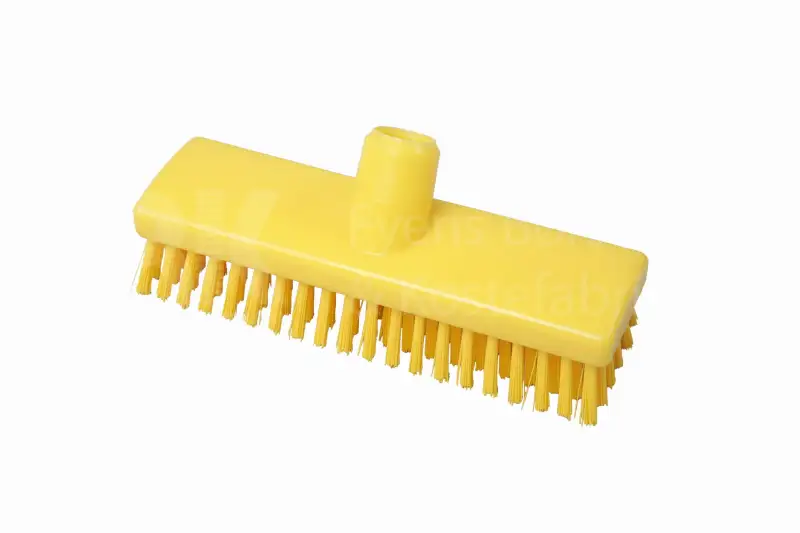 Szczotka do podłogi 225x60 mm PBT 0.50. włosie 30 mm 22153 żółta