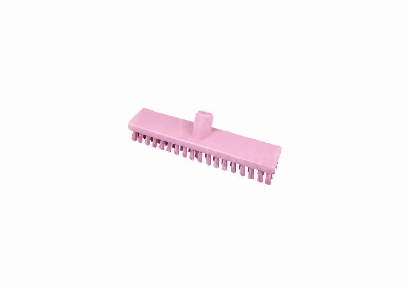 Szczotka do podłogi 300 x 60 mm PBT 0.50. włosie 25 mm 23153 różowa