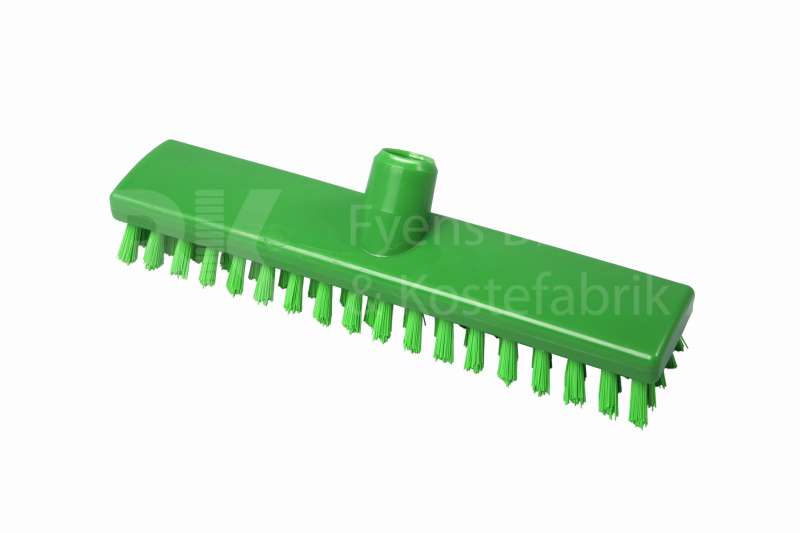 Szczotka do podłogi 300 x 60 mm PBT 0.50. włosie 25 mm 23153 zielona