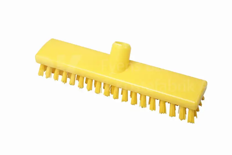 Szczotka do podłogi 300 x 60 mm PBT 0.50. włosie 25 mm 23153 żółta