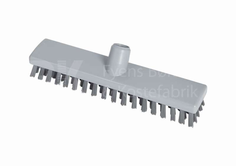 Szczotka do podłogi 300 x 60 mm PBT 0.50. włosie 25 mm 23153 szara