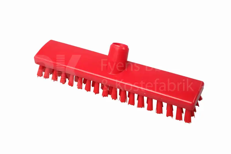 Szczotka do podłogi 300 x 60 mm PBT 0.50. włosie 25 mm 23153 czerwona