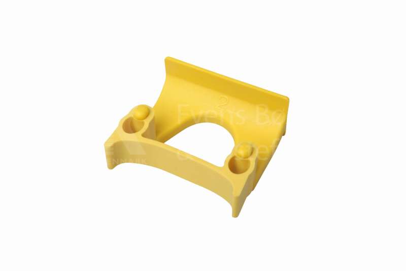 Uchwyt duży Ø 28 - 38 mm wzmocniony włóknem szklanym 15151 żółty