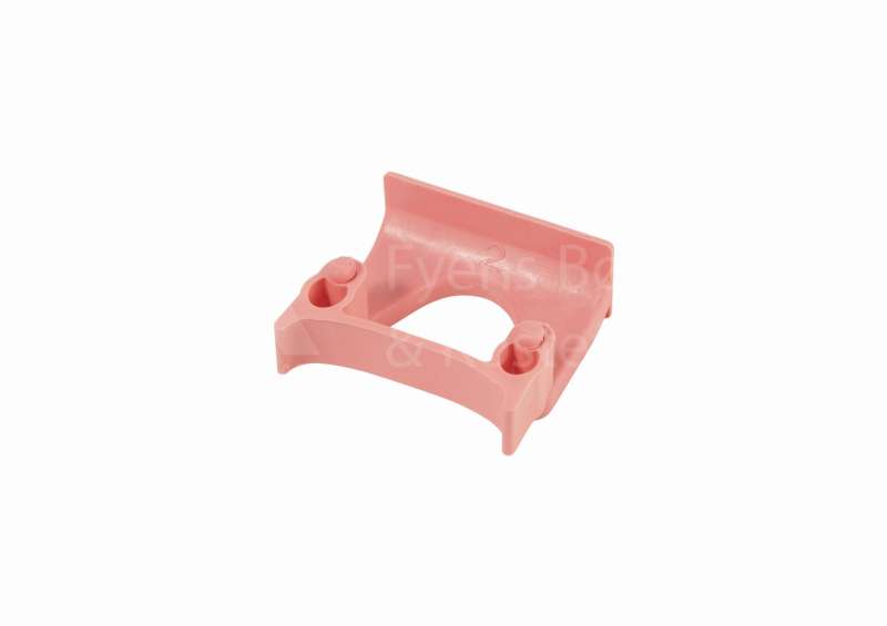 Uchwyt mały Ø 22 - 32 mm wzmocniony włóknem szklanym 15150 różowy