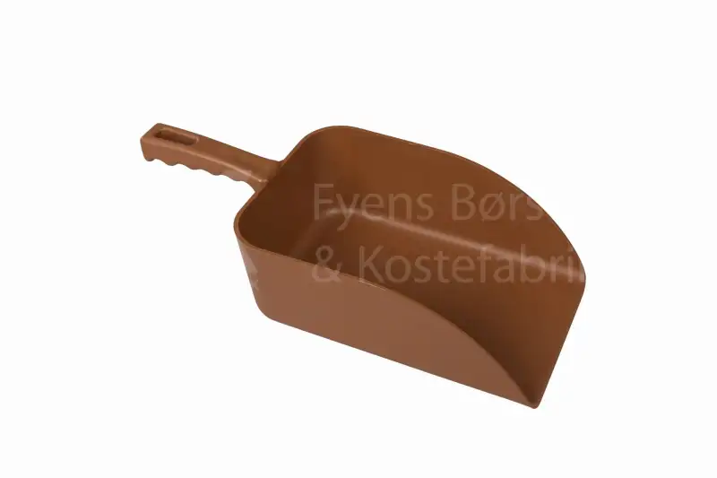 Szufelka/czerpak 1000g. 160x360mm 15107 brązowa