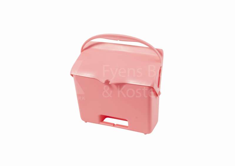Szufelka zamykana ręczna 80205 różowa
