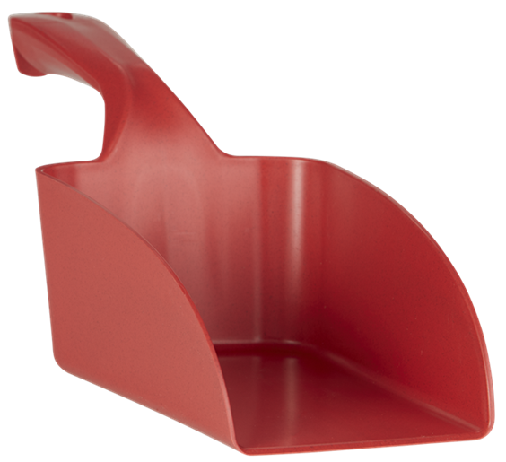 Szufelka wykrywalna detektorem metalu 1 litr czerwona | VIKAN 56684