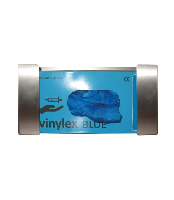 Nierdzewny dyspenser rękawic Blacha 1mm, 1 opak. rękawic 250x125x80 mm P2011