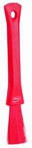 Ultrahigieniczny pędzel do wypieków, szczotka UST do detali, miękka, 30 mm, czerwona, VIKAN 5551304