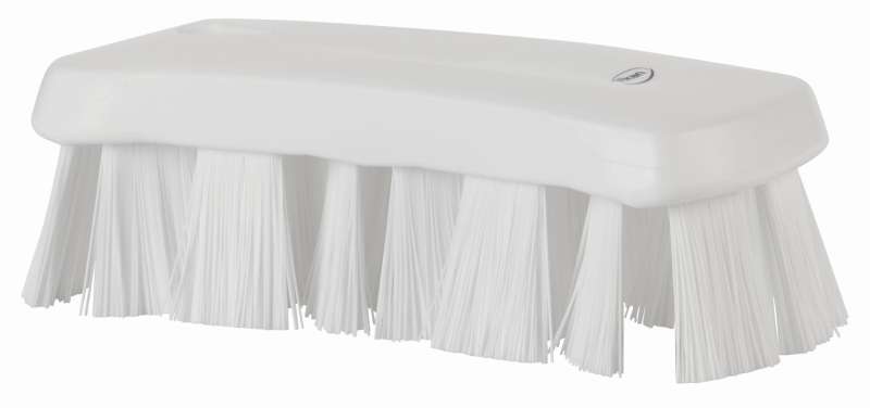 Ultrabezpieczna szczotka ręczna, szczotka UST, mała, sztywna, twarda, 176 mm, biała, VIKAN 38915