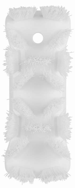 Ultrabezpieczna szczotka ręczna, szczotka UST, mała, sztywna, twarda, 176 mm, biała, VIKAN 38915