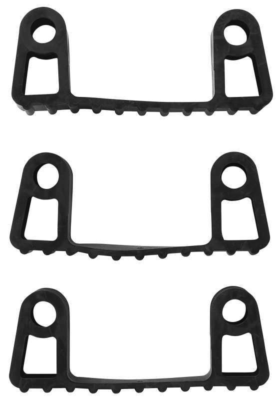 Zestaw 3 gumek zamiennych do wieszaków Hi-Flex 10119 i 10139, 120 mm, czarne, VIKAN 10029
